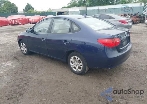 2009 Hyundai Elantra Gls z USA, uszkodzony, nr VIN KMHDU46D19U823660